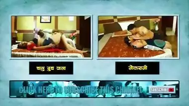 Desi big boobs aunty lesbian romance with young girl - Hindi short film.MP4
