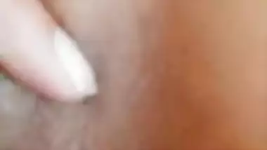 Guy with a camera looks at Desi girl's pussy before XXX activity