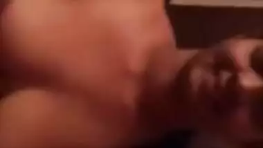 Exclusive- Desi Mallu Bhabhi Strip Her Cloths And Hubby Pressing Her Boobs
